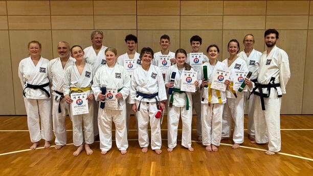 13.12.2024 Kupprüfung im Dojang Zellerau